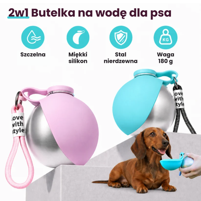 PiesPoj - Wodopój dla psa 2w1